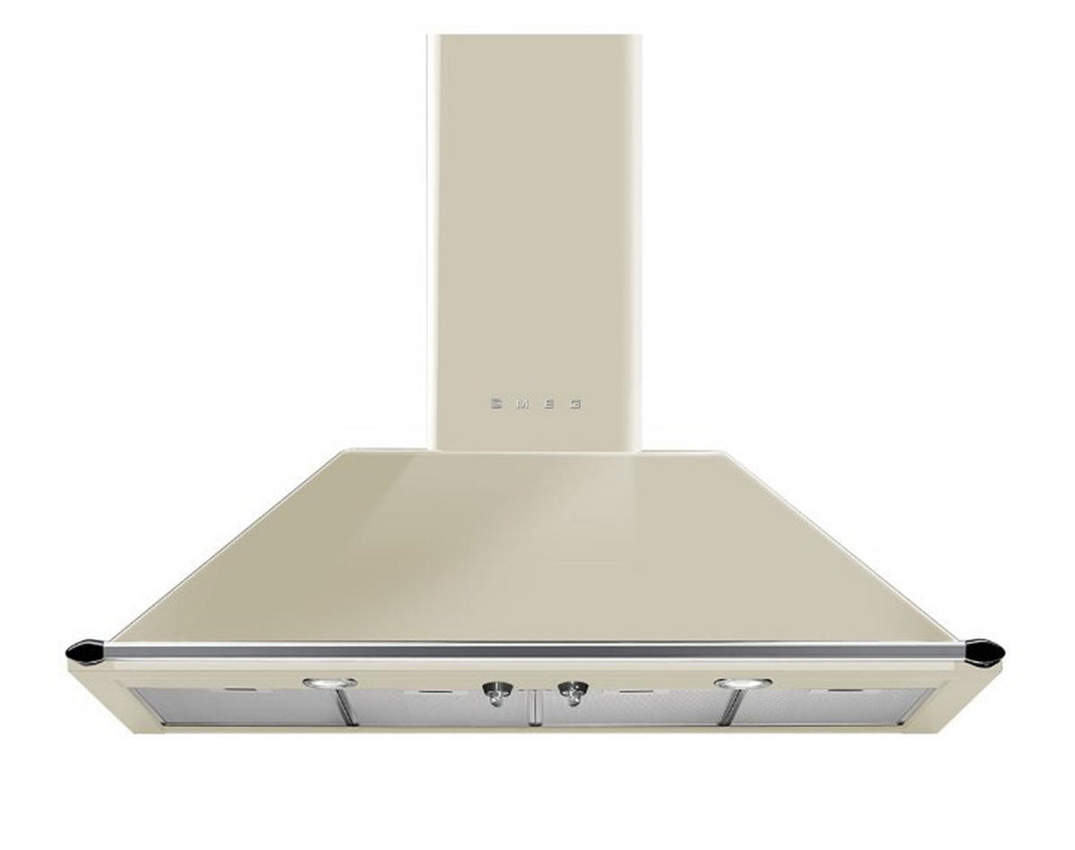DUNSTABZUGSHAUBE KT110PE  - Creme, Basics, Metall (110/90/53,2cm) - SMEG