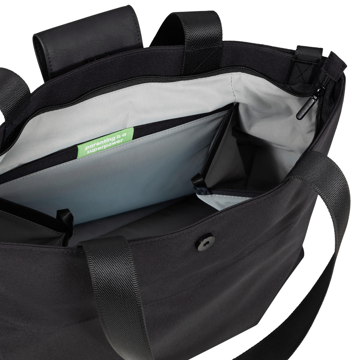 WICKELTASCHE  - Schwarz, Basics, Textil (45/36/13,5cm) - Joolz