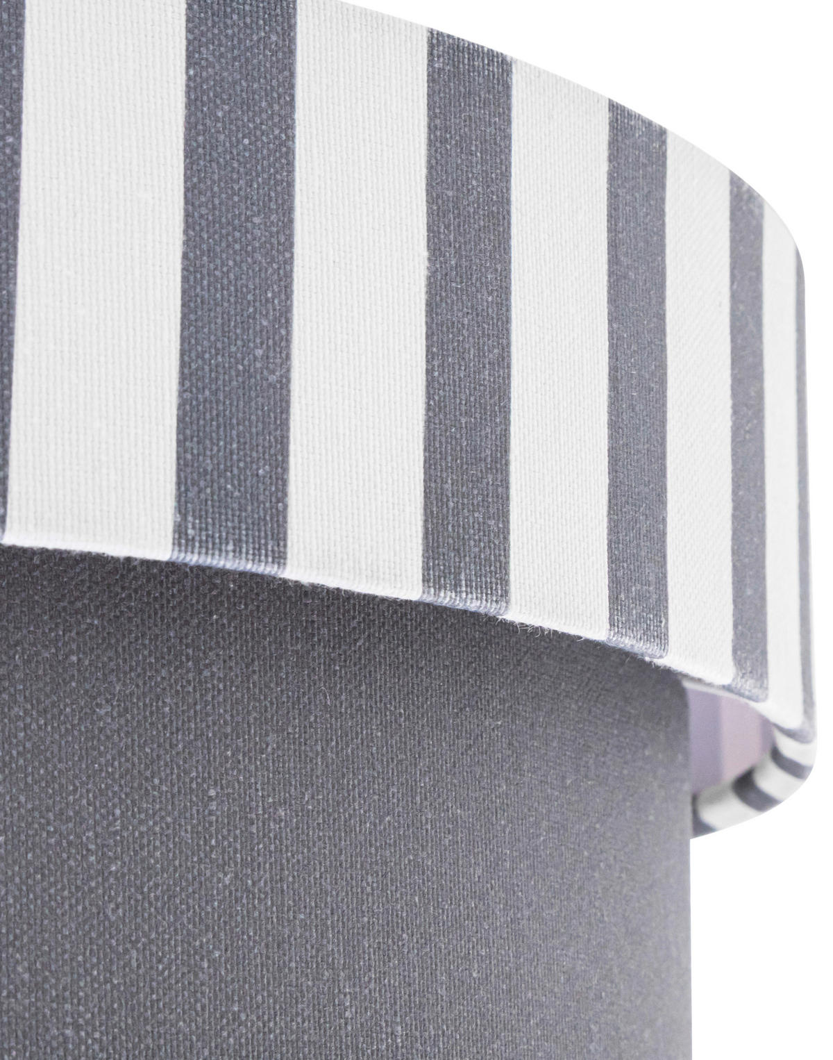 DECKENLEUCHTE  37/13 cm    - Naturfarben/Grau, MODERN, Kunststoff/Textil (37/13cm) - Novel
