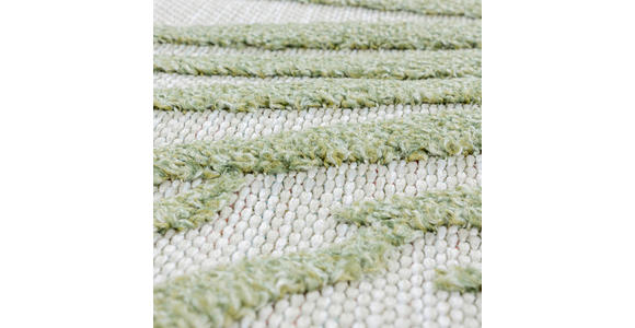 FLACHWEBETEPPICH 140/200 cm Bahama Grün  - Grün, Design, Textil (140/200cm) - Novel