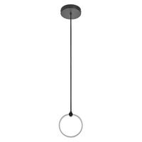 LED-PENDELLEUCHTE 16/15/121 cm  - Schwarz, Basics, Kunststoff (16/15/121cm) - Osram