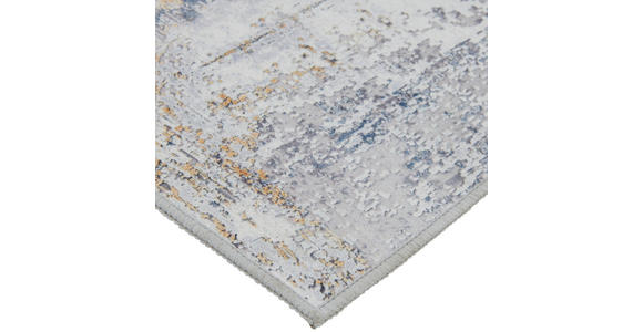 VINTAGE-TEPPICH 120/170 cm Leo Grau - Grau, Design, Kunststoff/Textil (120/170cm) - Novel