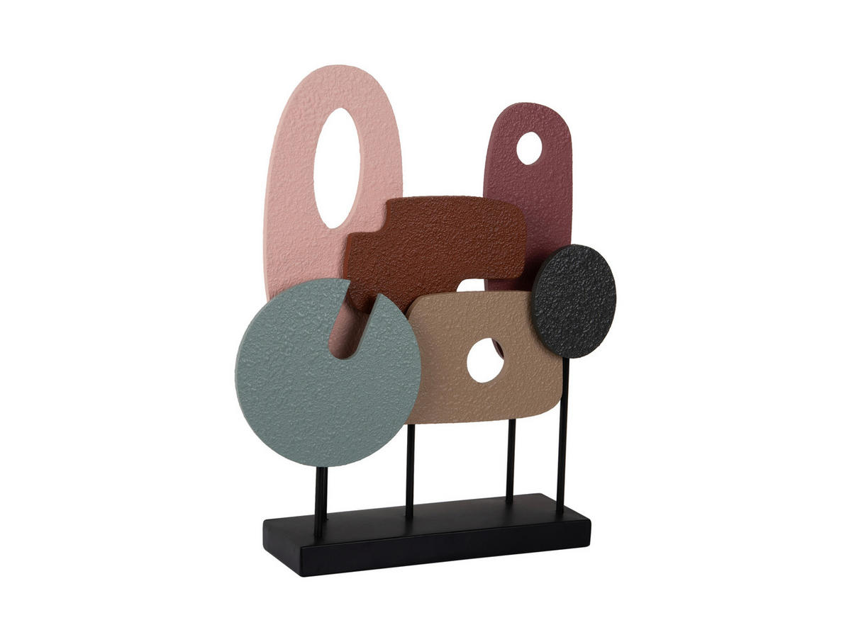 SKULPTUR - Multicolor, Basics, Holzwerkstoff (9.5/36/44cm) - Present Time