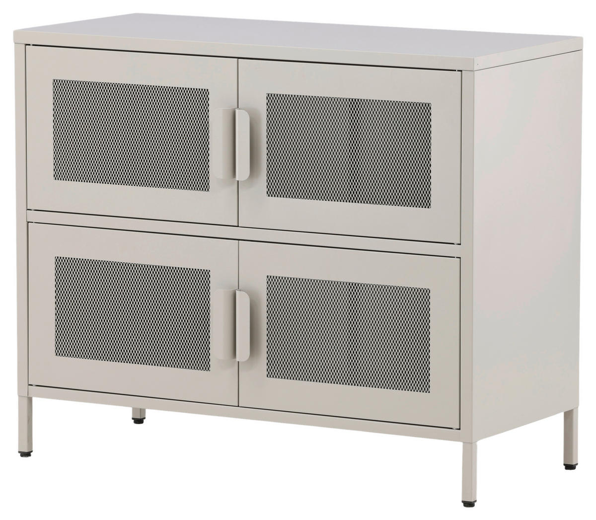 SIDEBOARD  in 90/75/40 cm  - Beige, Design, Metall (90/75/40cm) - Livetastic
