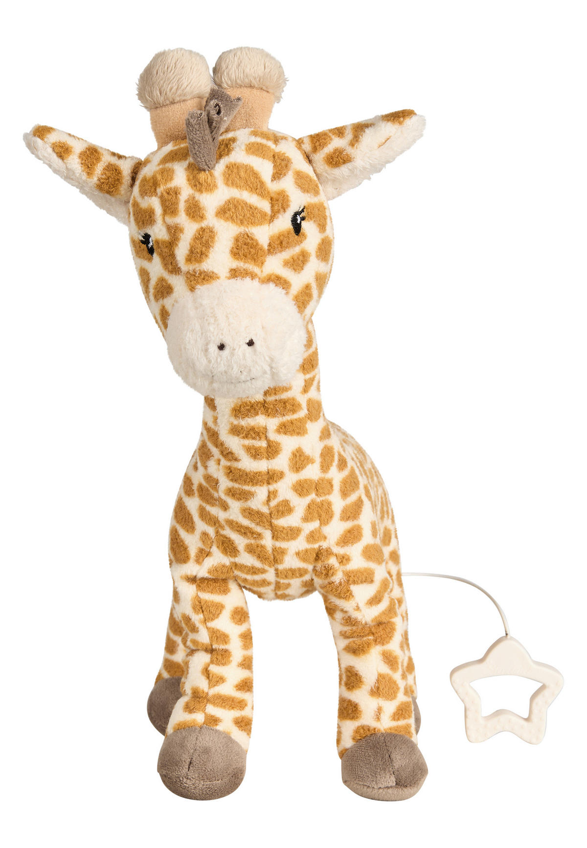 SPIELUHR Giraffe Kaya 31/26/9 cm  - Dunkelgelb, Basics, Textil (31/26/9cm) - Sterntaler