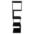 REGAL Schwarz  - Schwarz, Basics, Metall (25/96/25cm) - Carryhome
