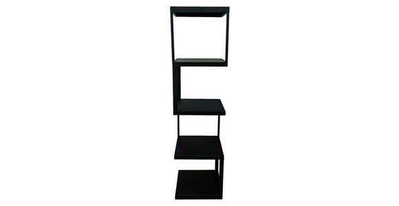 REGAL Schwarz  - Schwarz, Basics, Metall (25/96/25cm) - Carryhome