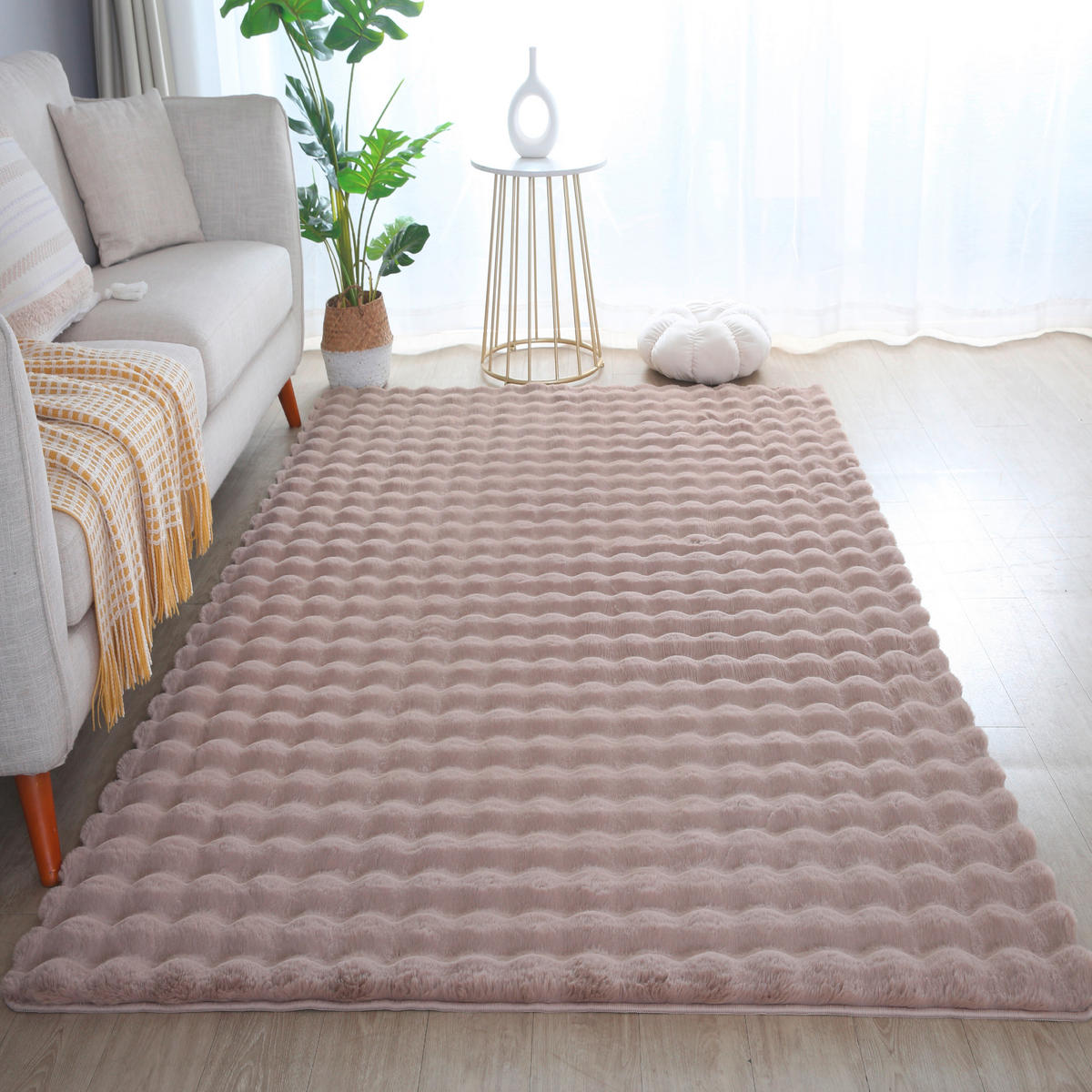 HOCHFLORTEPPICH 80/250 cm Ambiance Beige  - Beige, Basics, Textil (80/250cm) - Novel