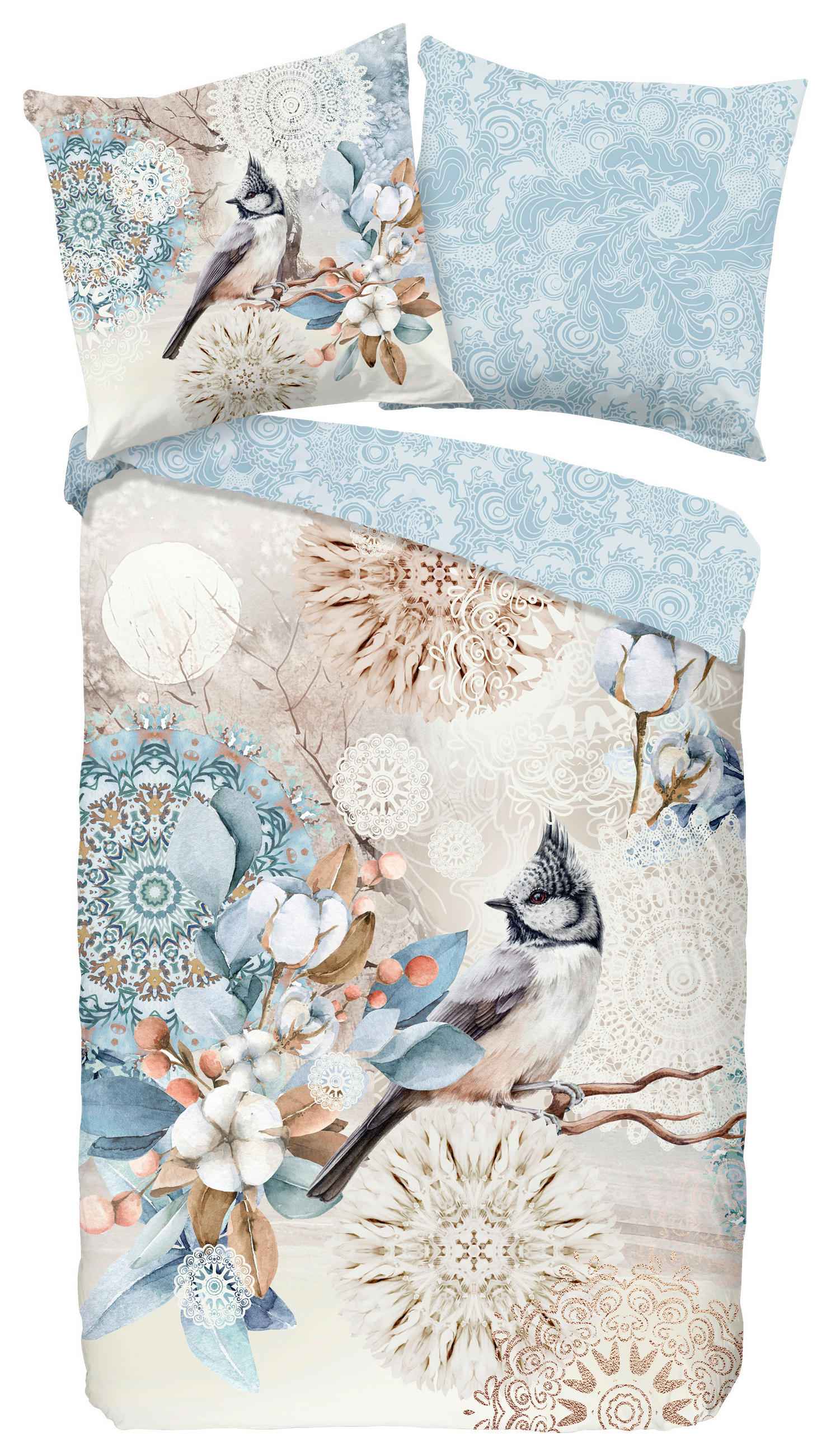 WENDEBETTWÄSCHE Frior Biber 135/200 cm  - Multicolor, Design, Textil (135/200cm)