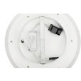 LED-DECKENLEUCHTE 45,5/38,5/7 cm   - Schwarz/Weiß, Basics, Kunststoff/Metall (45,5/38,5/7cm) - Novel
