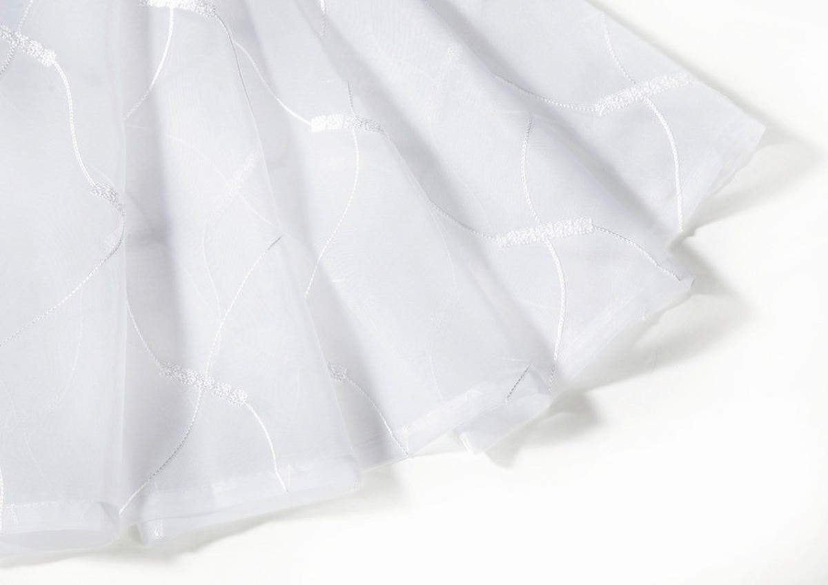 KURZGARDINE   150/50 cm   - Weiß, KONVENTIONELL, Textil (150/50cm)
