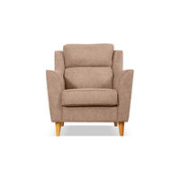 SESSEL in Hellbraun  - Hellbraun, Design, Textil (89/96/88cm) - Livetastic