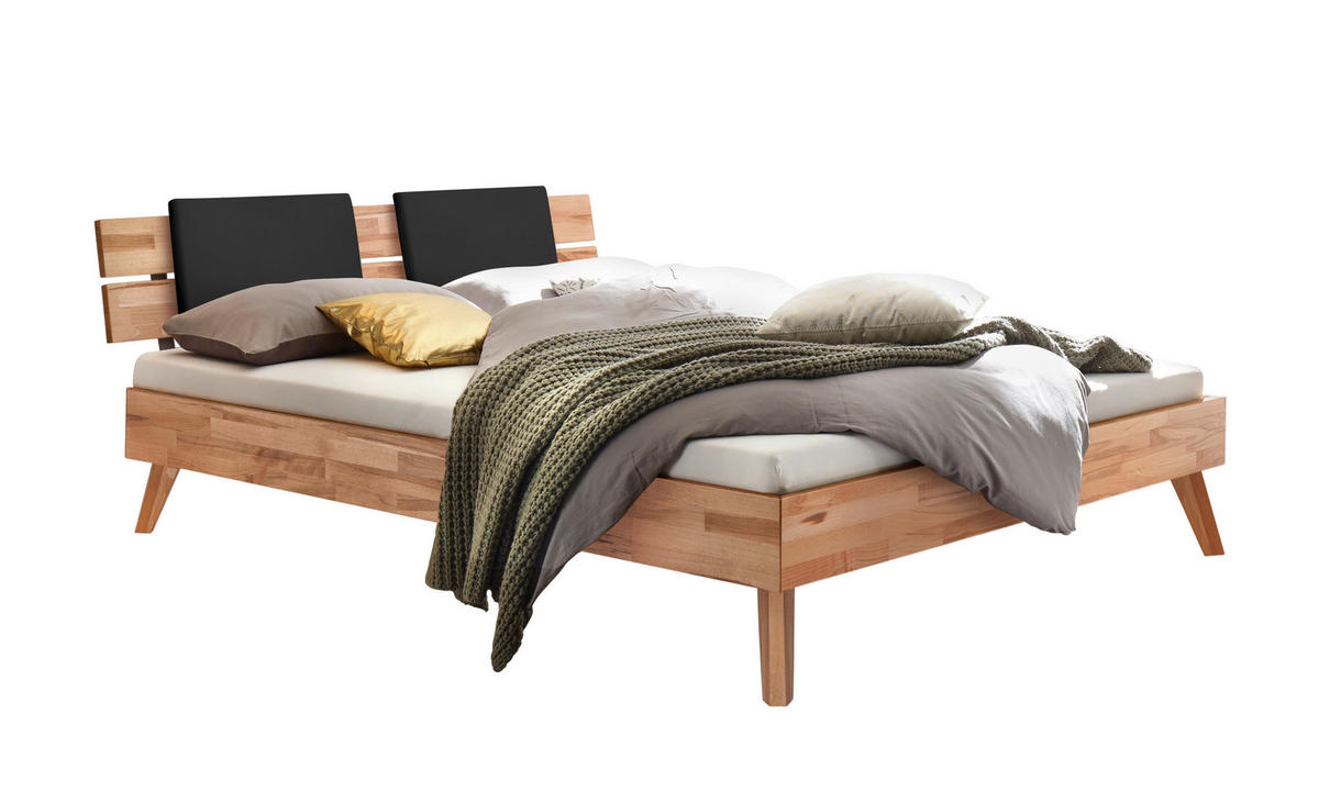 KOPFTEILPOLSTER  in  - Anthrazit, Design, Textil (55/35/3,5cm) - Hasena