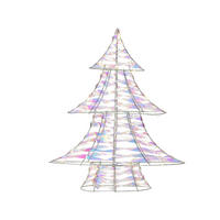 OKRASNA LED-SVETILKA   //// - srebrne barve, Basics, umetna masa (48/60/11cm)