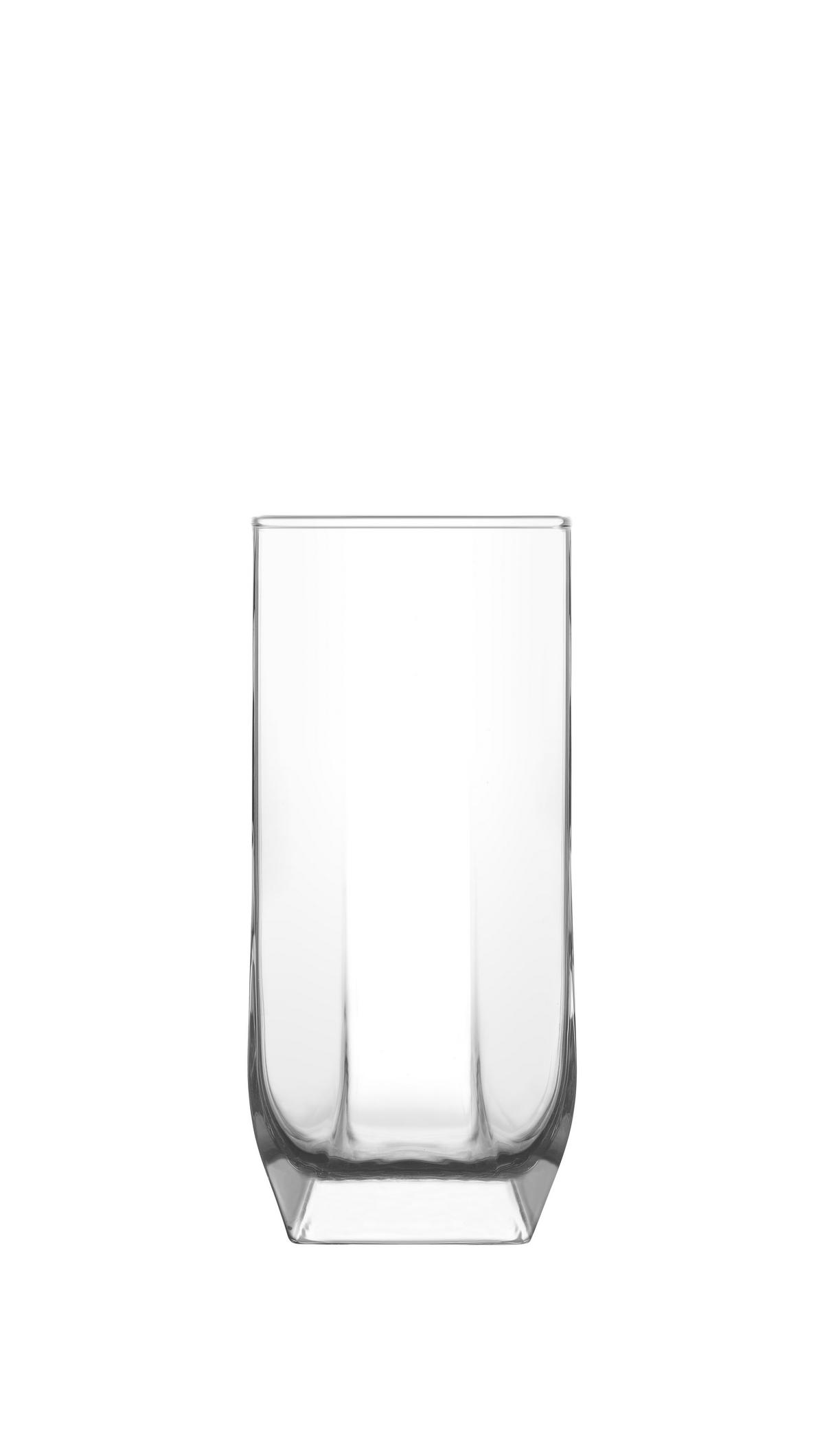 LONGDRINKPOHÁR 330 ml  - átlátszó, Konventionell, Üveg (330ml) - Homeware
