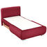 SCHLAFSESSEL in Textil Bordeaux - Chromfarben/Bordeaux, Design, Textil/Metall (94/86/83cm) - Novel SCHLAFSESSEL in Textil Bordeaux - Chromfarben/Bordeaux, Design, Textil/Metall (94/86/83cm) - Novel