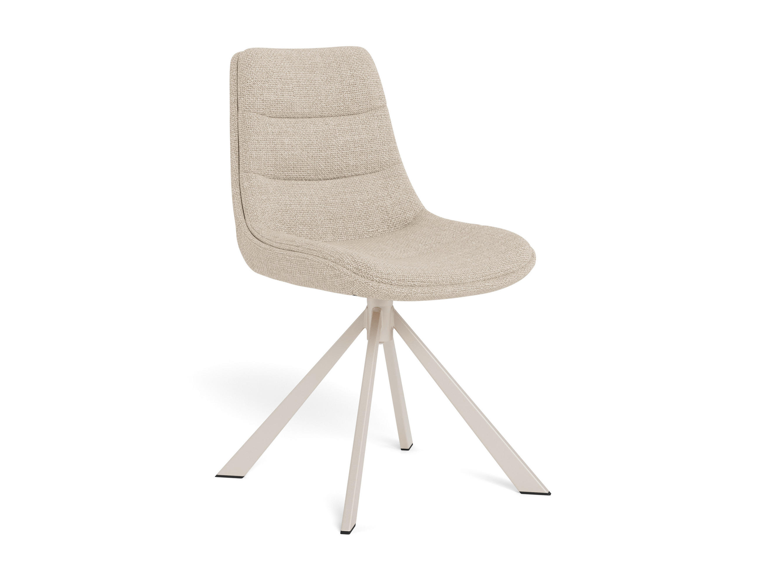 Mid.you Stuhl Grau, Beige 47x84x57 cm