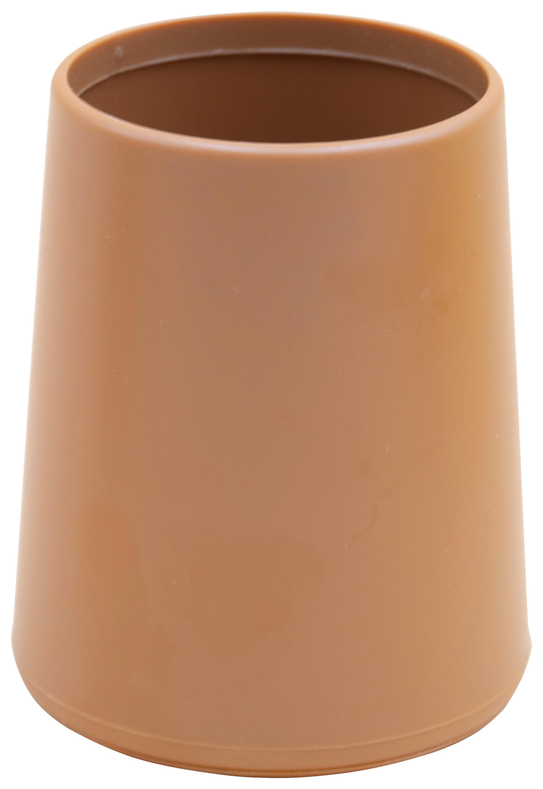 ZAHNPUTZBECHER Kunststoff  - Cognac, Basics, Kunststoff (8/10/8cm) - Sadena