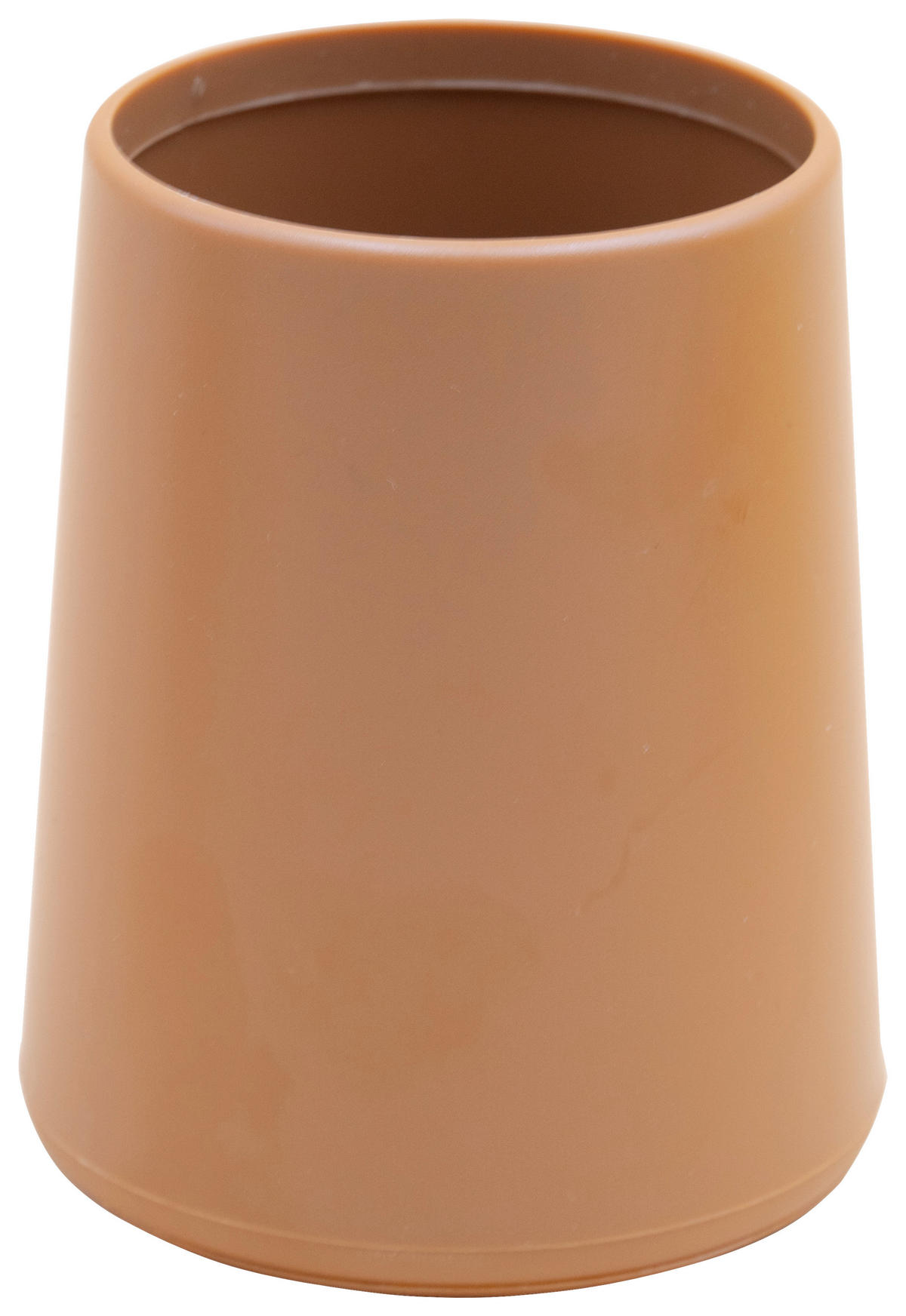 ZAHNPUTZBECHER Kunststoff  - Cognac, Basics, Kunststoff (8/10/8cm) - Sadena