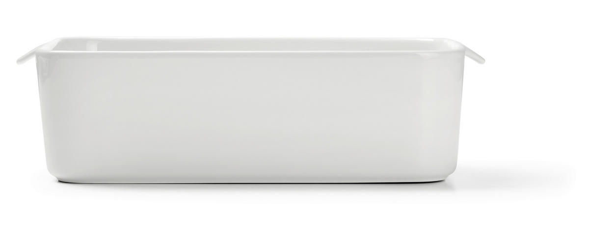 AUFLAUFFORM 30,5/18,3/10,4 cm   - Weiß, Basics, Keramik (30,5/18,3/10,4cm) - Homeware Profession.