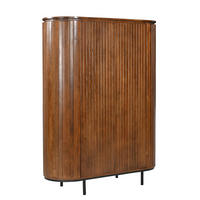 HIGHBOARD , 115/151/43 cm,  - Schwarz/Naturfarben, Design, Holz/Metall (115/151/43cm) - MID.YOU