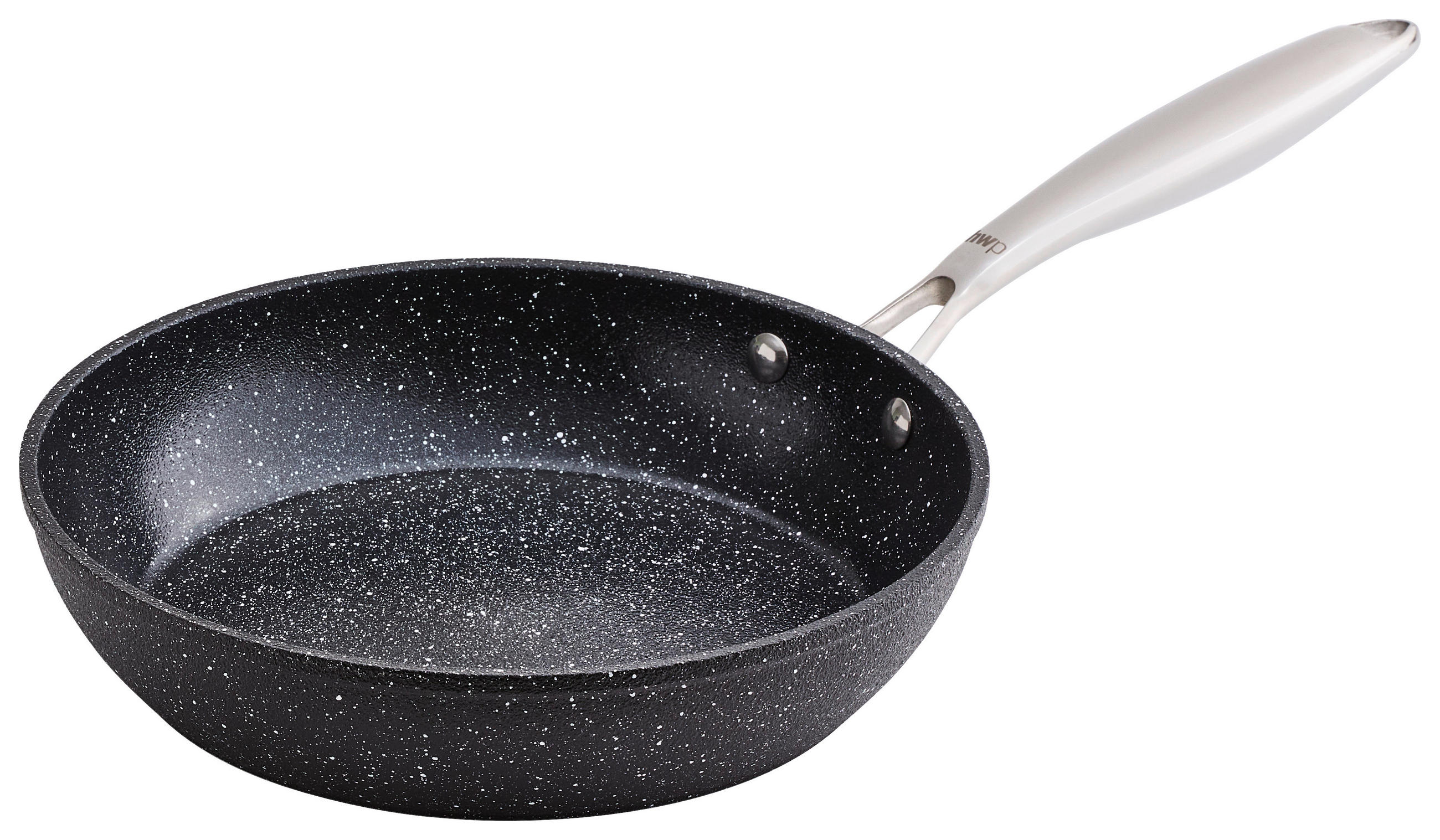 PFANNE Keramikbeschichtung  - Edelstahlfarben/Schwarz, Basics, Metall (24/5cm) - Homeware Profession.