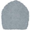 WC-DECKELBEZUG Grau 47/53 cm  - Grau, Basics, Textil (47/53cm) - Grund