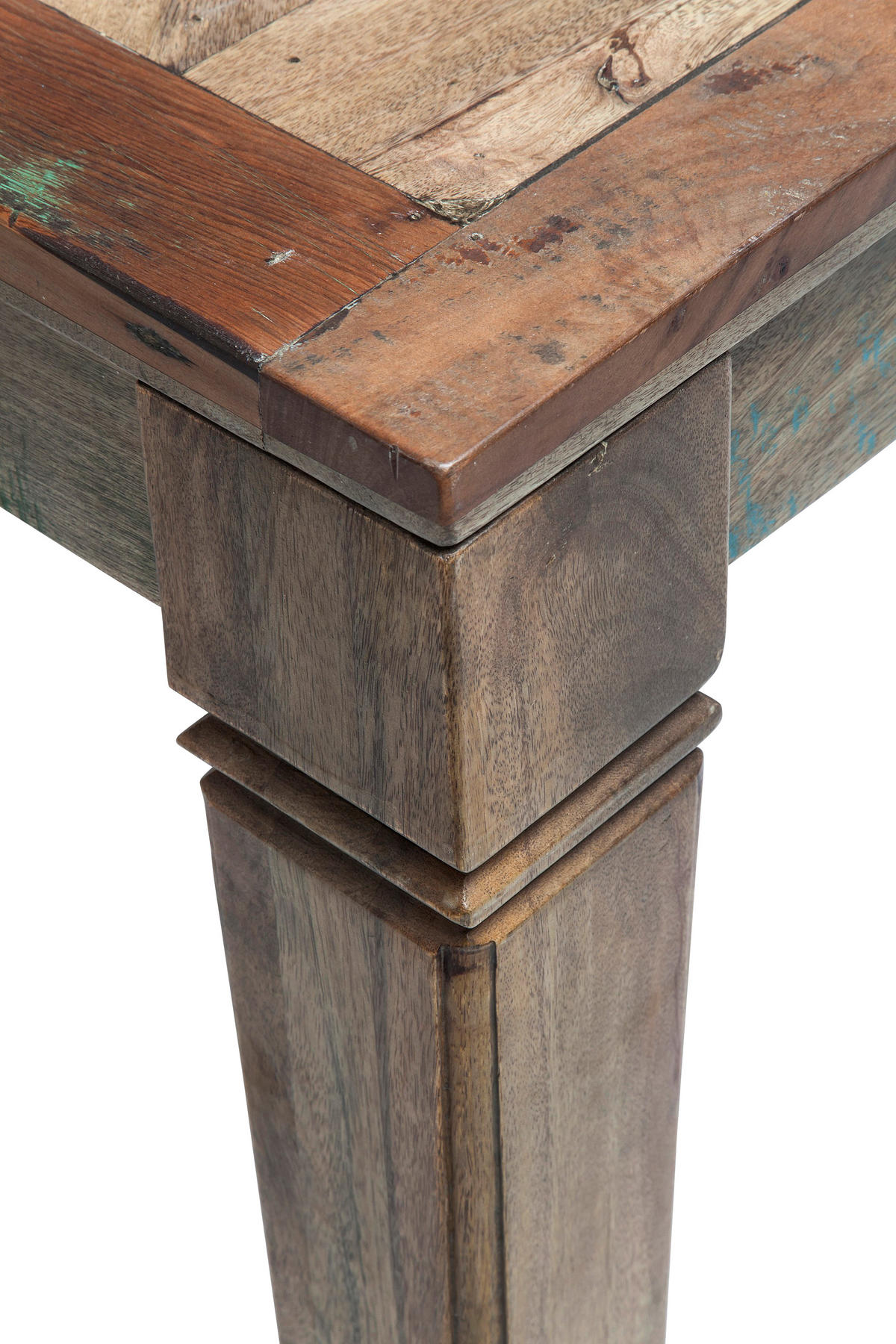 ESSTISCH Mangoholz, Pappel, Eukalyptusholz massiv rechteckig Braun  - Braun, Design, Holz (220/100/76cm) - Kare-Design