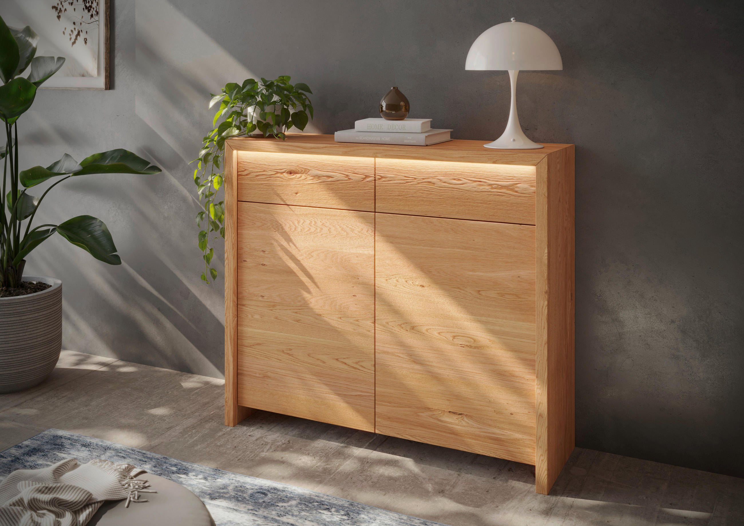 KOMMODE  in 120/108/40 cm  - Buchefarben, MODERN, Holz (120/108/40cm) - MID.YOU