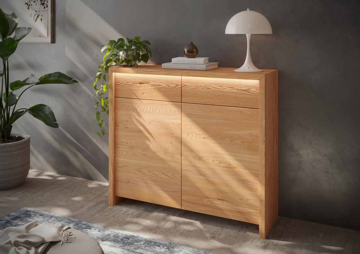 KOMMODE  in 120/108/40 cm  - Buchefarben, MODERN, Holz (120/108/40cm) - MID.YOU