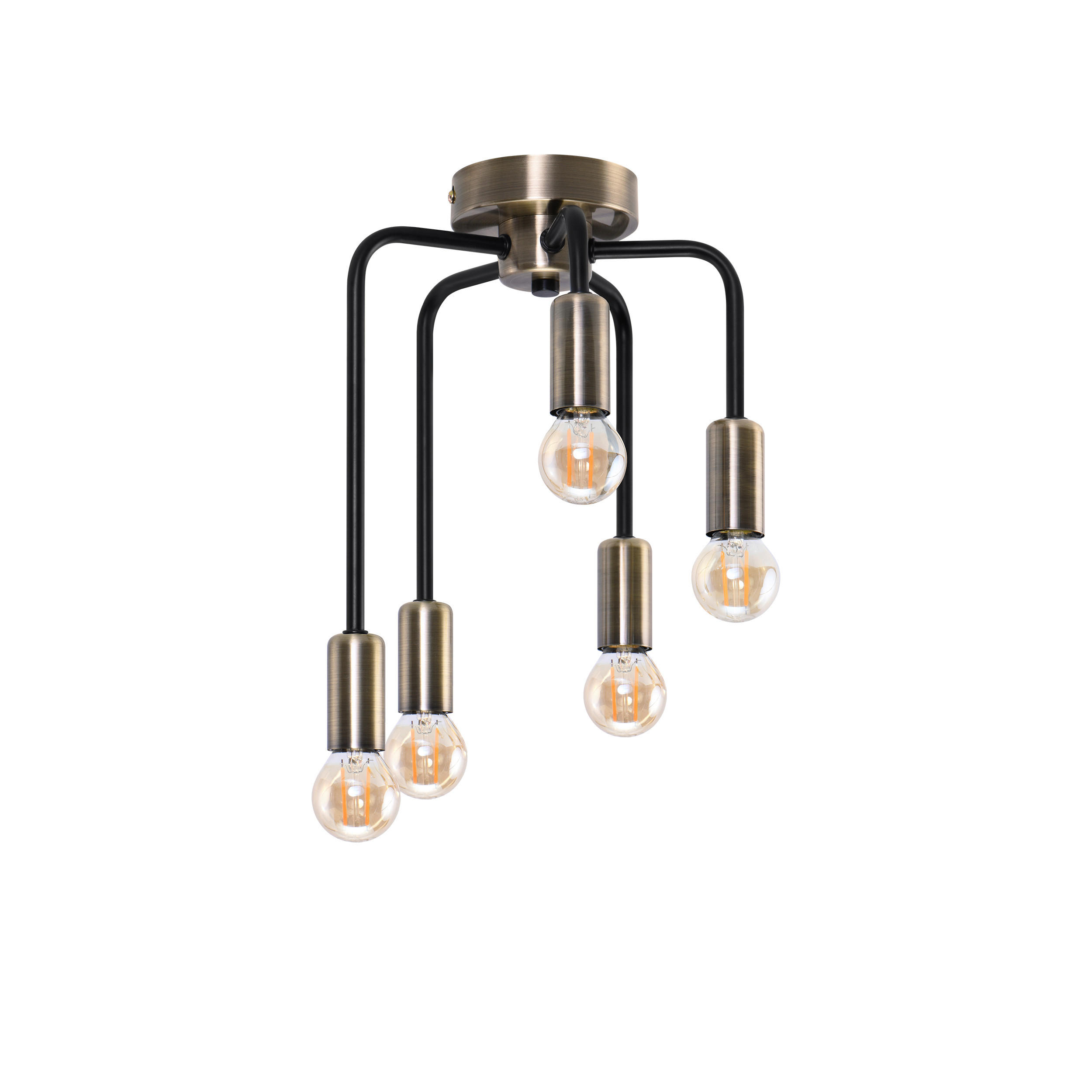 DECKENLEUCHTE 25.5/25.5/35 cm   - Design, Metall (25.5/25.5/35cm)