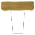 KOPFSTÜTZE in Webstoff  - Gelb, Design, Textil (52/14/12cm) - Carryhome