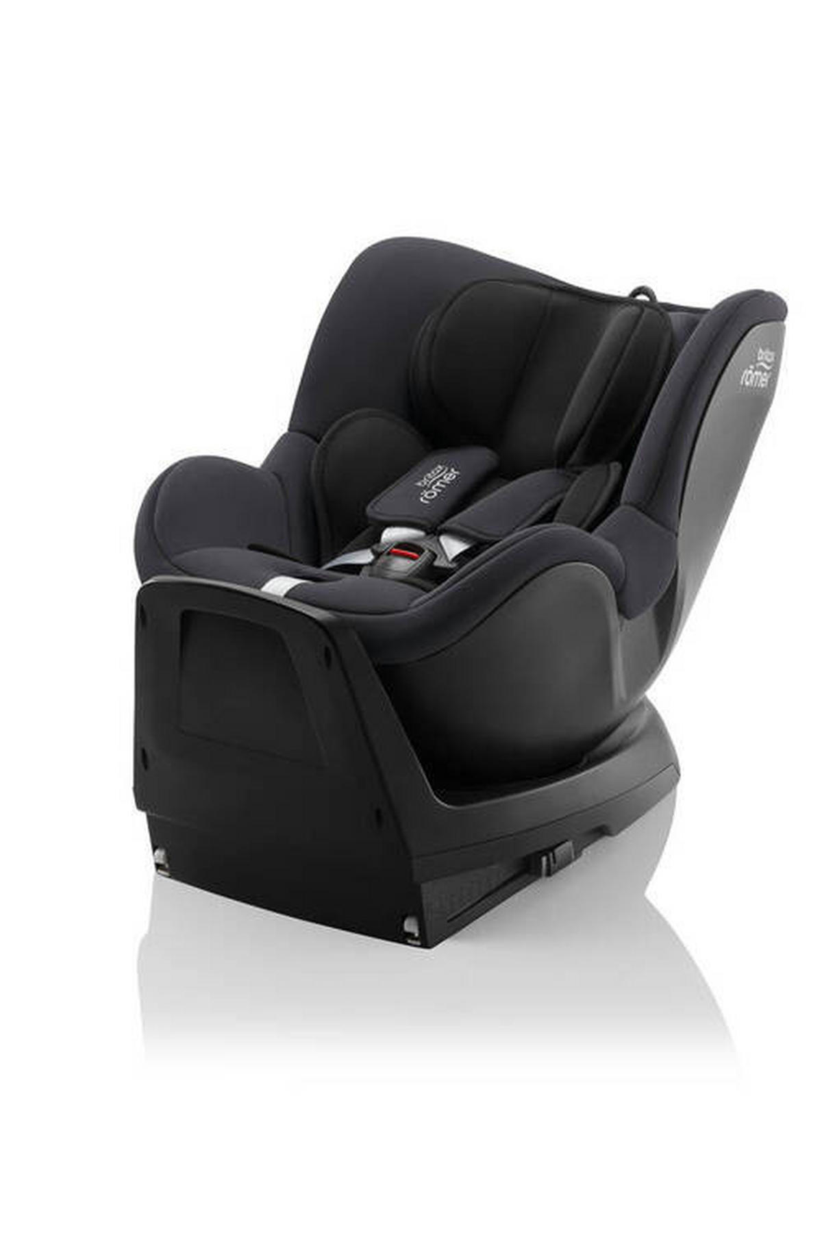 REBOARDER-KINDERSITZ Dualfix Plus  - Dunkelgrau, Basics, Kunststoff/Textil (44/55cm) - Britax Römer