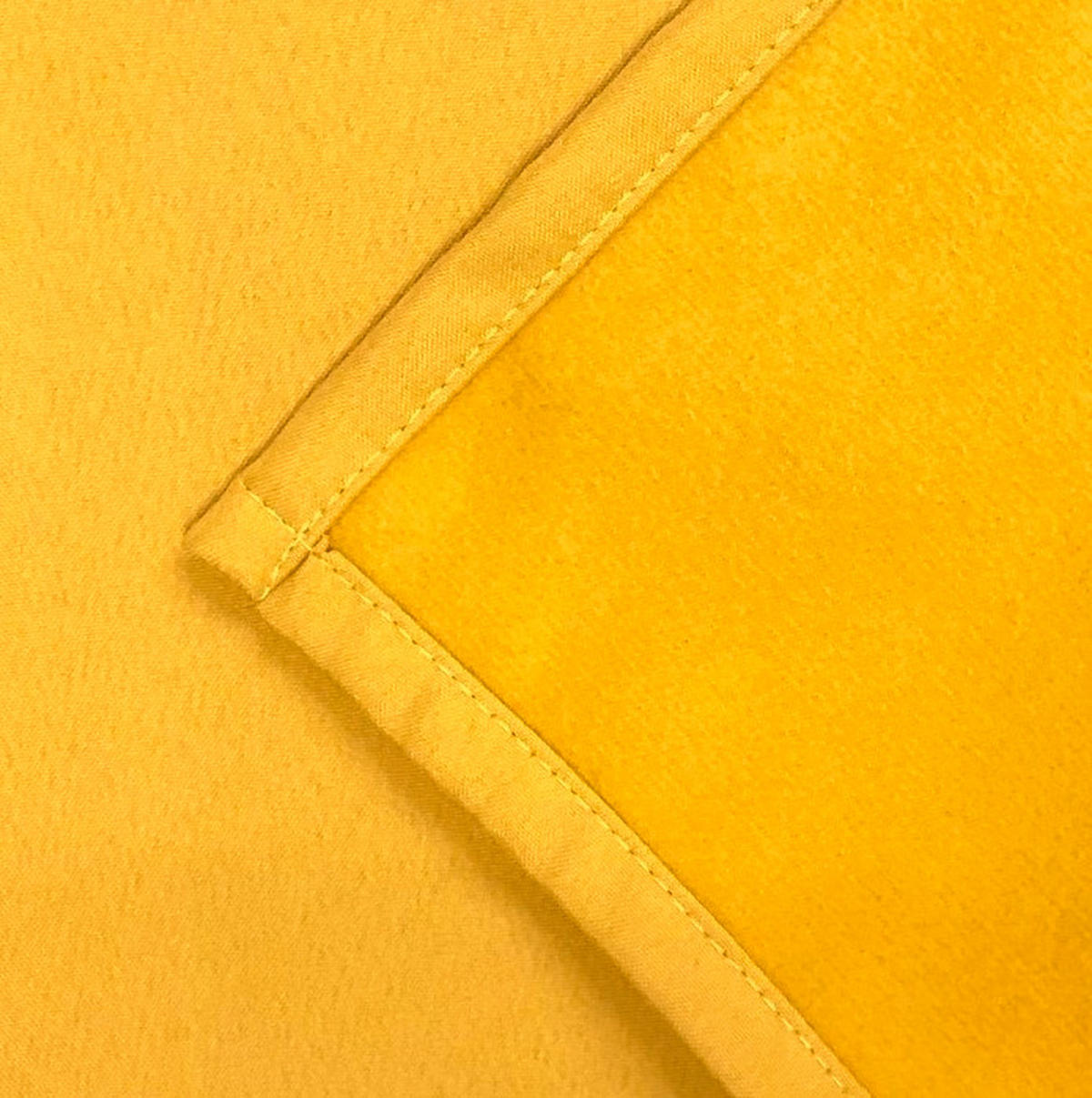WÄRMESCHUTZVORHANG blickdicht  - Gelb, Basics, Textil (135/225cm) - Schmidt W. Gmbh