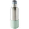 ISOLIERFLASCHE 0.45 l  - Edelstahlfarben/Hellgrau, Trend, Kunststoff/Metall (7/23cm) - Homeware Profession.