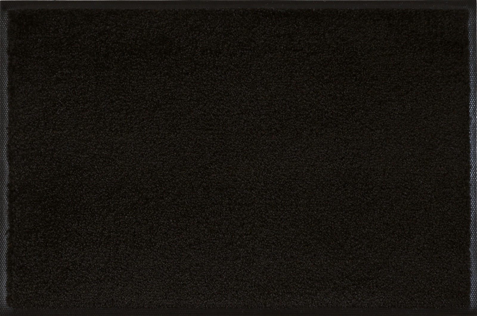 wash+dry Läufer Schwarz 75x190 cm