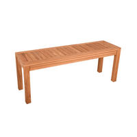 GARTENBANK 35/46/120 cm  in Braun  - Braun, Basics, Holz (35/46/120cm) - Gardenson