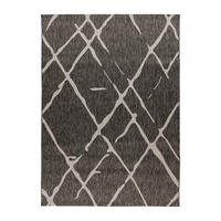 FLACHWEBETEPPICH 120/170 cm My Tallinn  - Grau, Design, Textil (120/170cm)