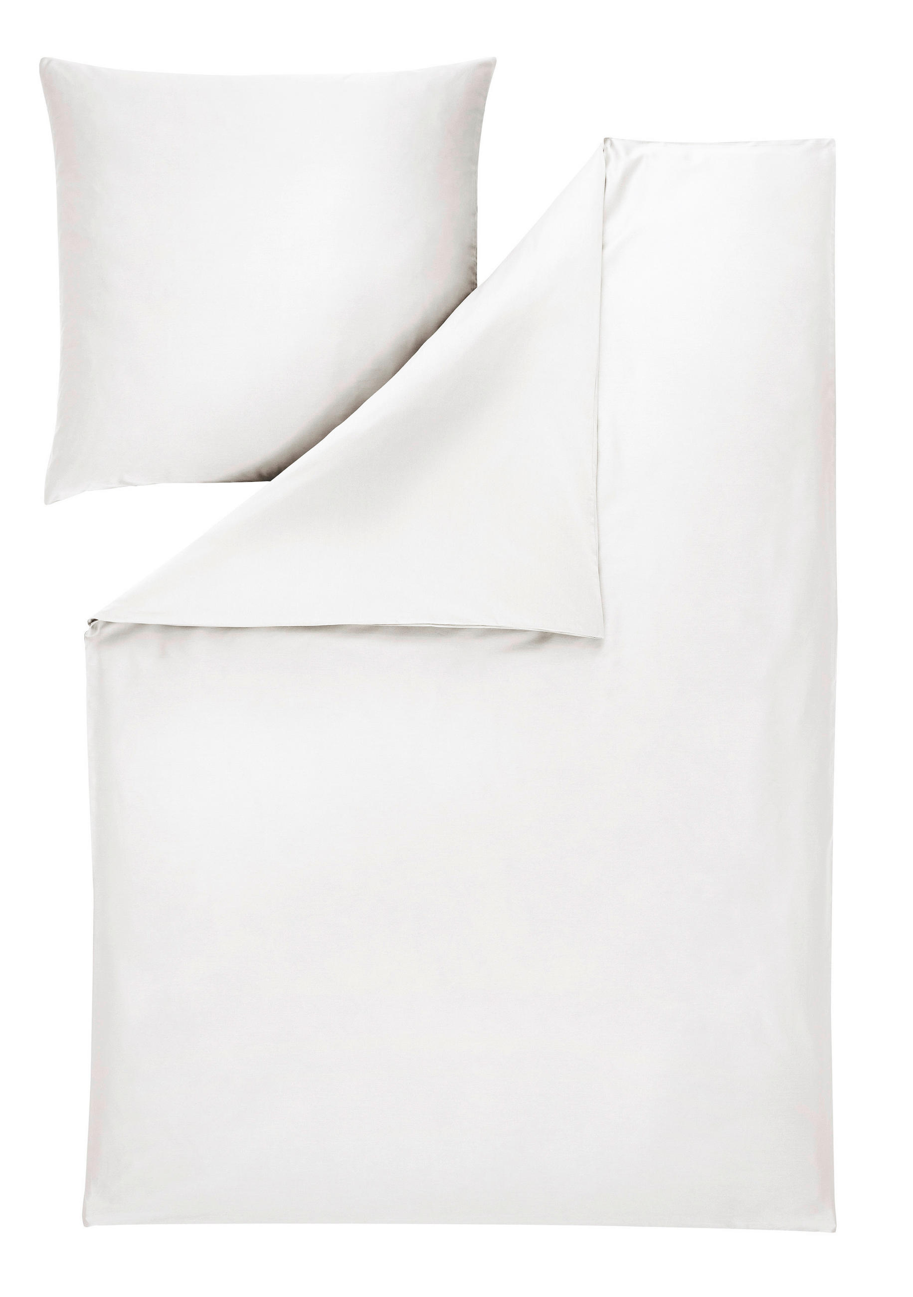 BETTWÄSCHE Atelier Makosatin 200/200 cm  - Weiß, Design, Textil (200/200cm) - Estella