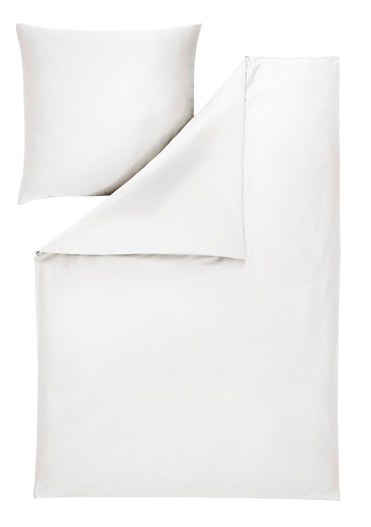 BETTWÄSCHE Atelier Makosatin 200/220 cm  - Weiß, Design, Textil (200/220cm) - Estella