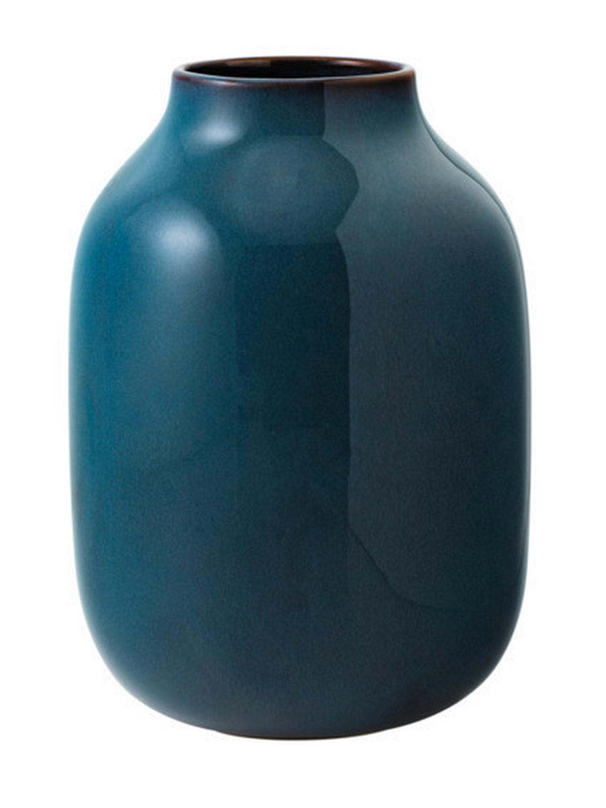 VAZA  15,5/22 cm    keramika  - plava, Osnovno, keramika (15,5/22cm) - like.Villeroy & Boch