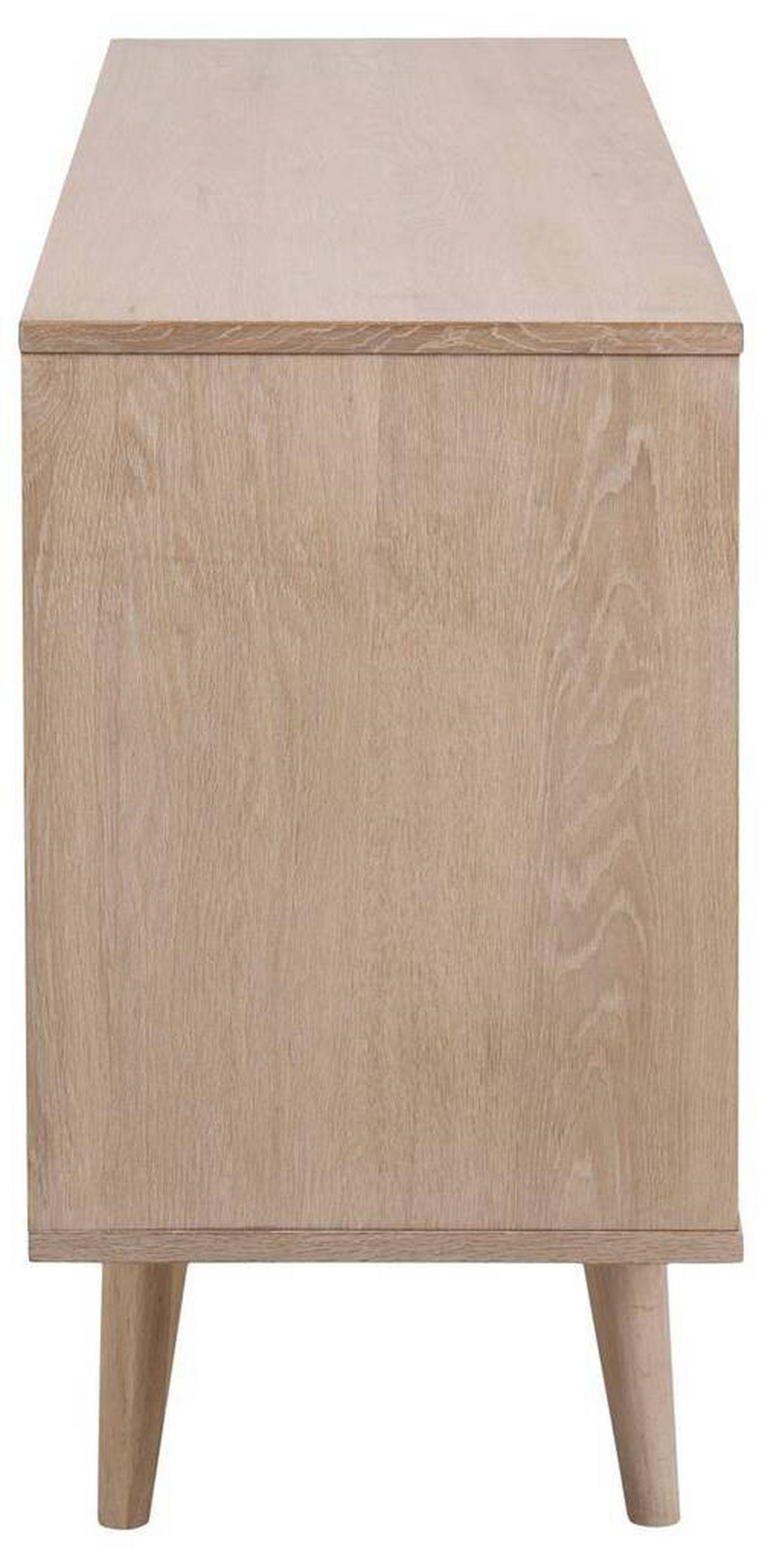 KOMMODE Nagano  in 150/75/40 cm  - Eiche Bianco/Naturfarben, Design, Holz/Holzwerkstoff (150/75/40cm) - MID.YOU