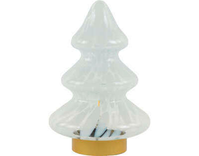 LED-TISCHLEUCHTE 19/19/28 cm   - Klar, Basics, Glas (19/19/28cm) - Light & Living