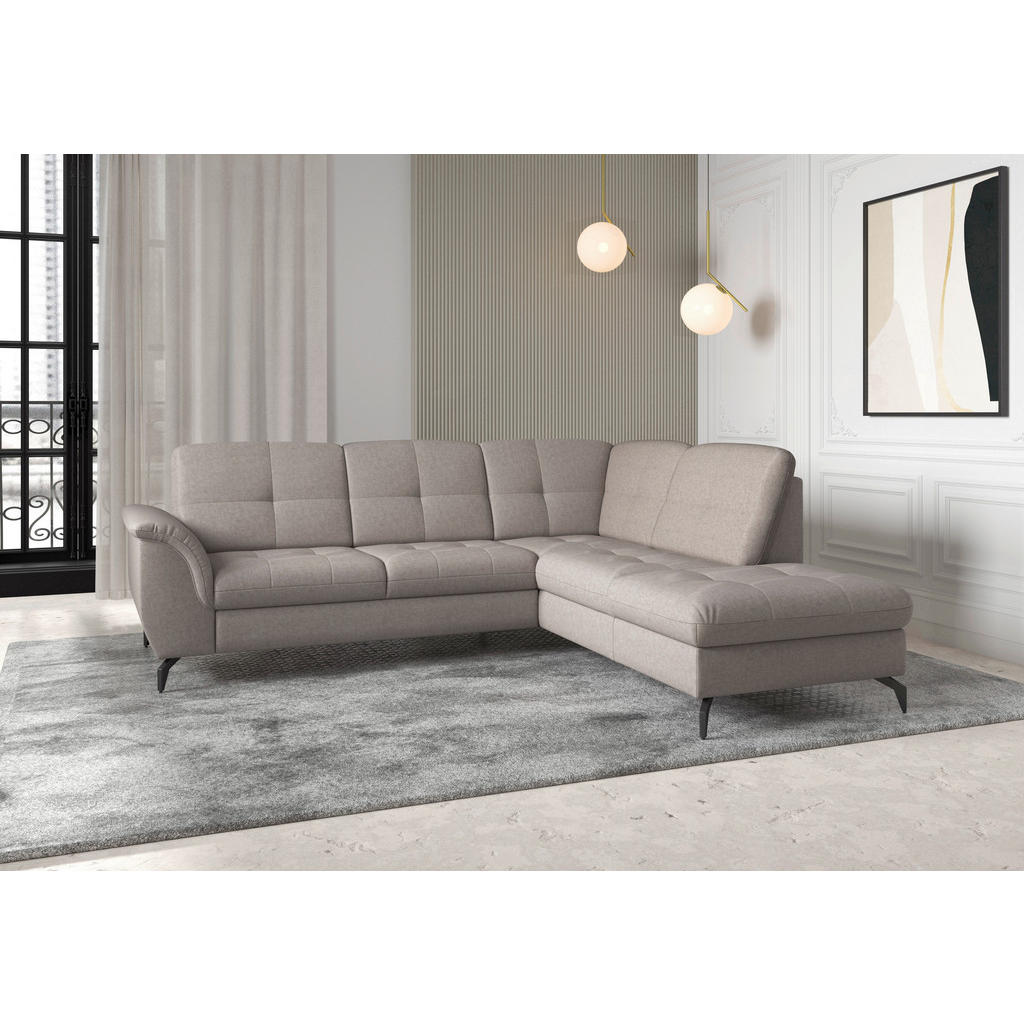 Sit & More ROHOVÁ SEDAČKA, textil, taupe