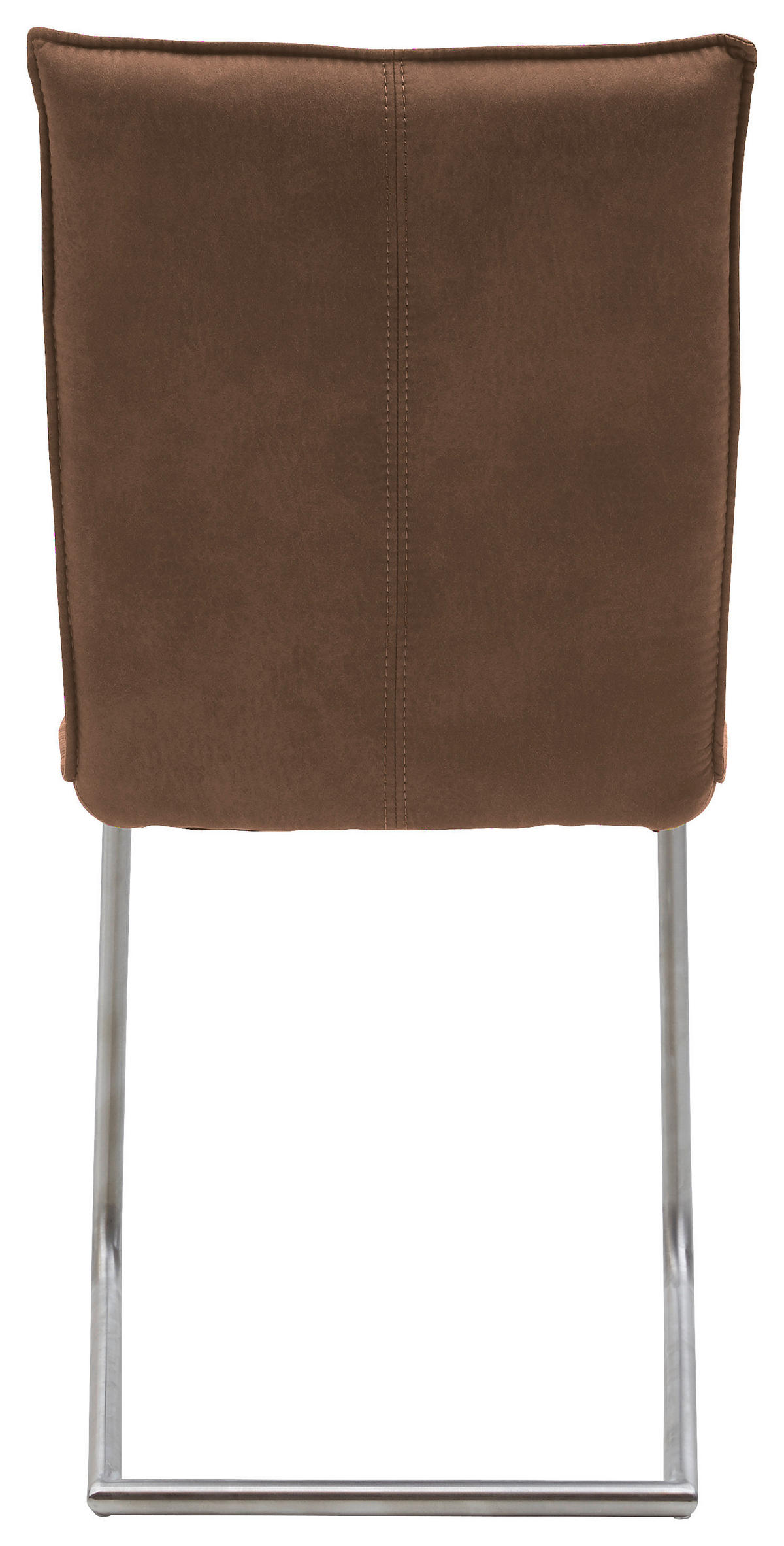 SCHWINGSTUHL  Stoffauswahl, Typenauswahl Mikrofaser  Schlammfarben, Edelstahlfarben  - Schlammfarben/Edelstahlfarben, Design, Textil/Metall (47/87/62cm) - Valnatura