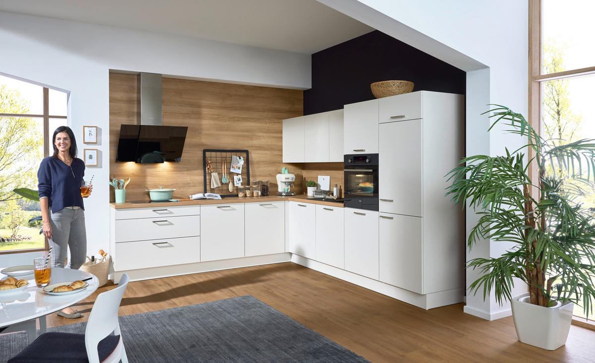 EINBAUKÜCHE  - Design, Holzwerkstoff - Novel