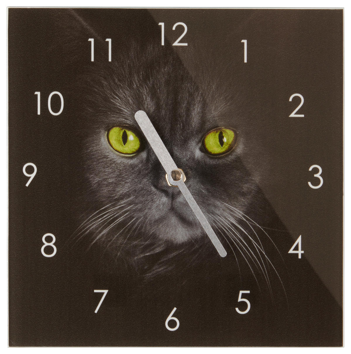 NÁSTĚNNÉ HODINY, 20/20/3,1 cm - Design, sklo (20/20/3,1cm) - Euroart