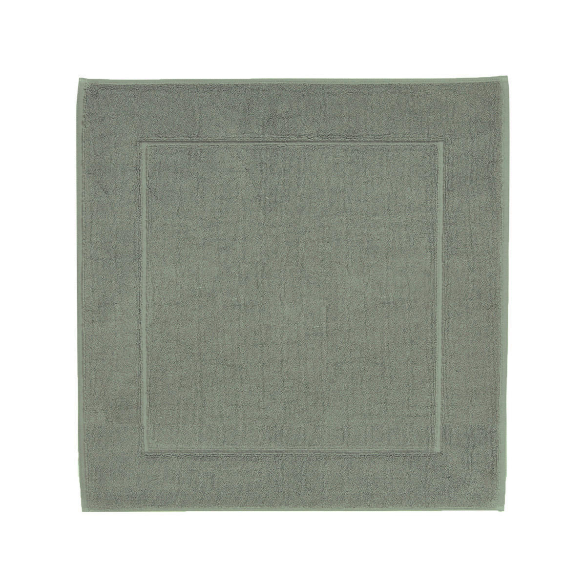 BADEMATTE Waldgrün 60/60 cm  - Waldgrün, Basics, Kunststoff/Textil (60/60cm) - Aquanova