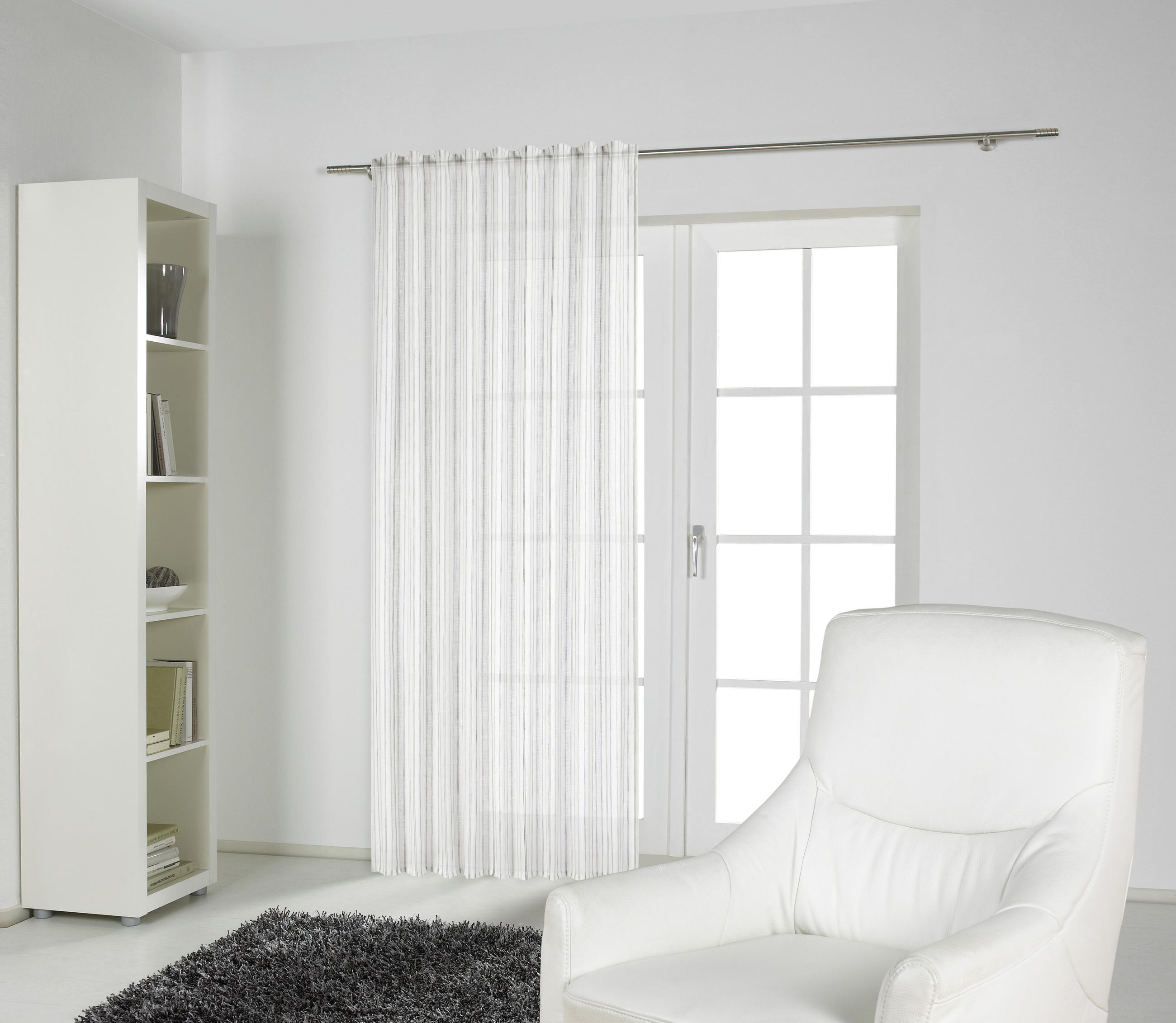 GOTOVA ZAVESA prirodna boja - prirodna boja, Osnovno, tekstil (140/245cm) - Esposa