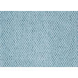 WOHNLANDSCHAFT Hellblau Webstoff  - Schwarz/Hellblau, Design, Textil/Metall (208/344/180cm) - Dieter Knoll